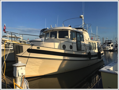 42' Nordic Tug
'New Bearings'
Delivered 2018
Eastern Seaboard